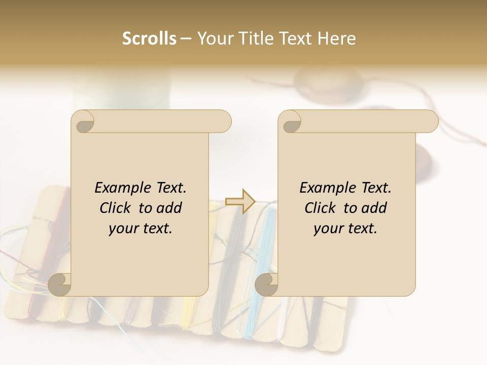 Detail Thin Colorful PowerPoint Template