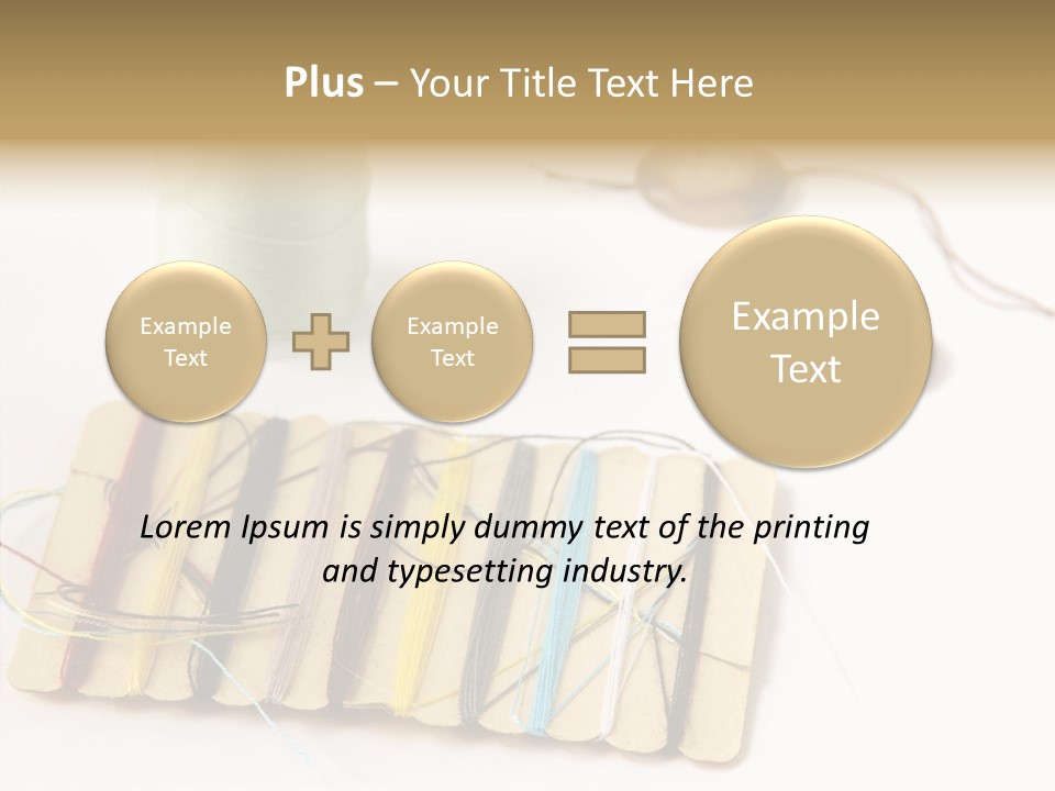 Detail Thin Colorful PowerPoint Template