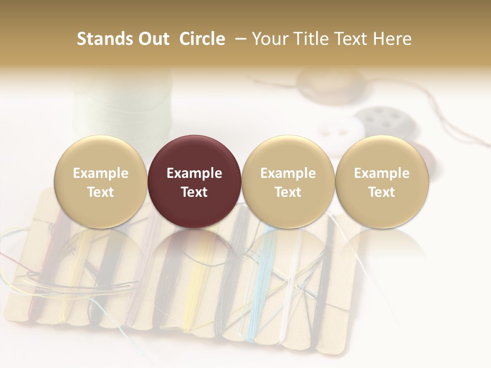 Detail Thin Colorful PowerPoint Template