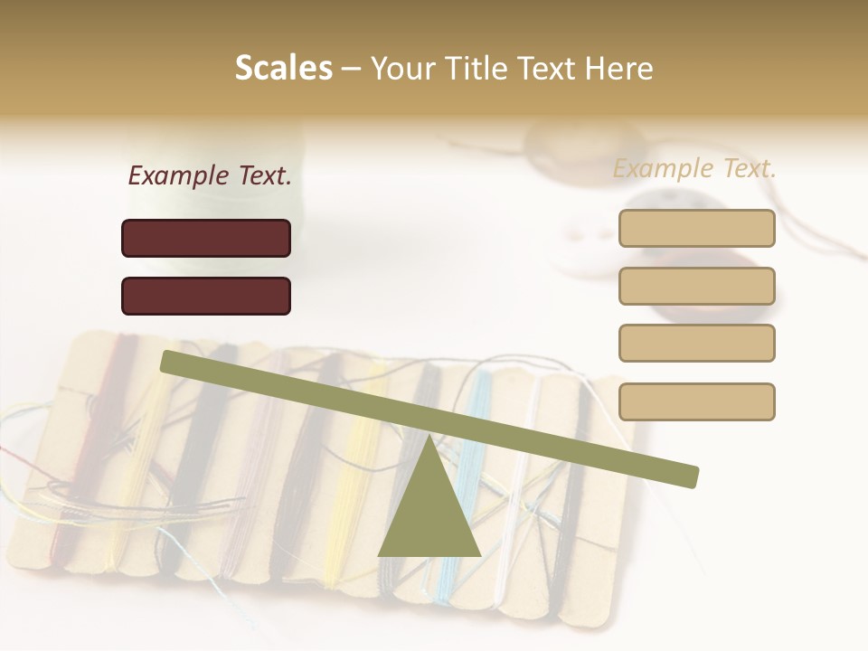 Detail Thin Colorful PowerPoint Template