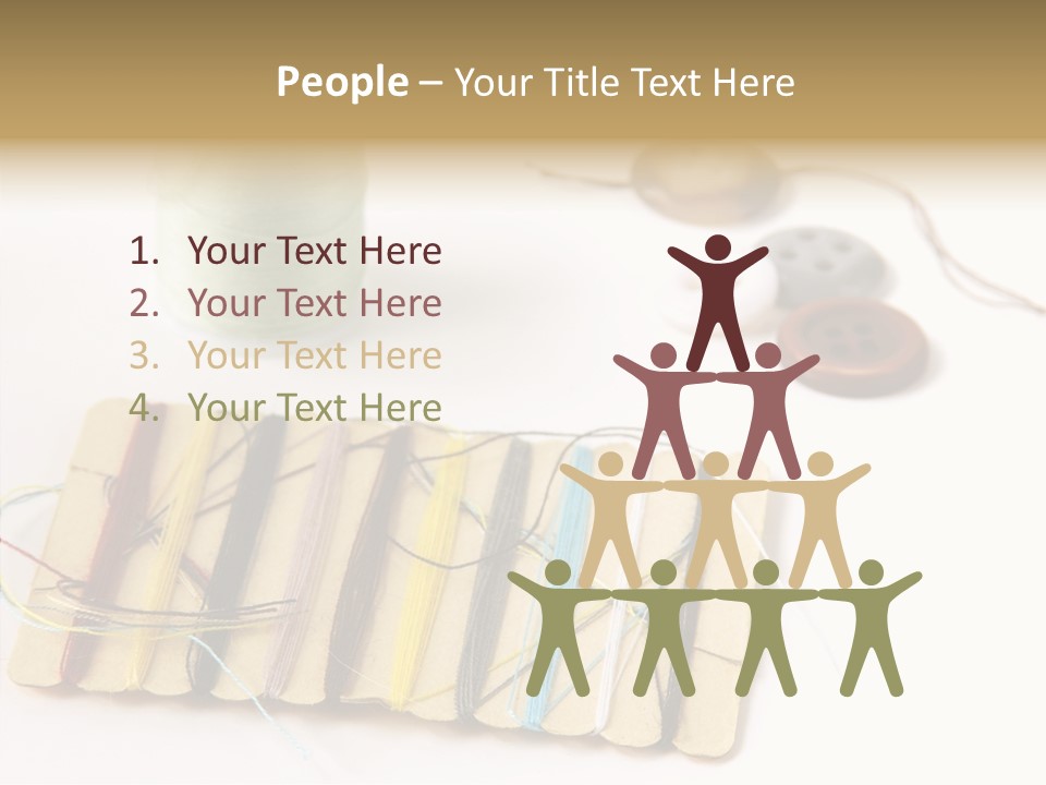 Detail Thin Colorful PowerPoint Template