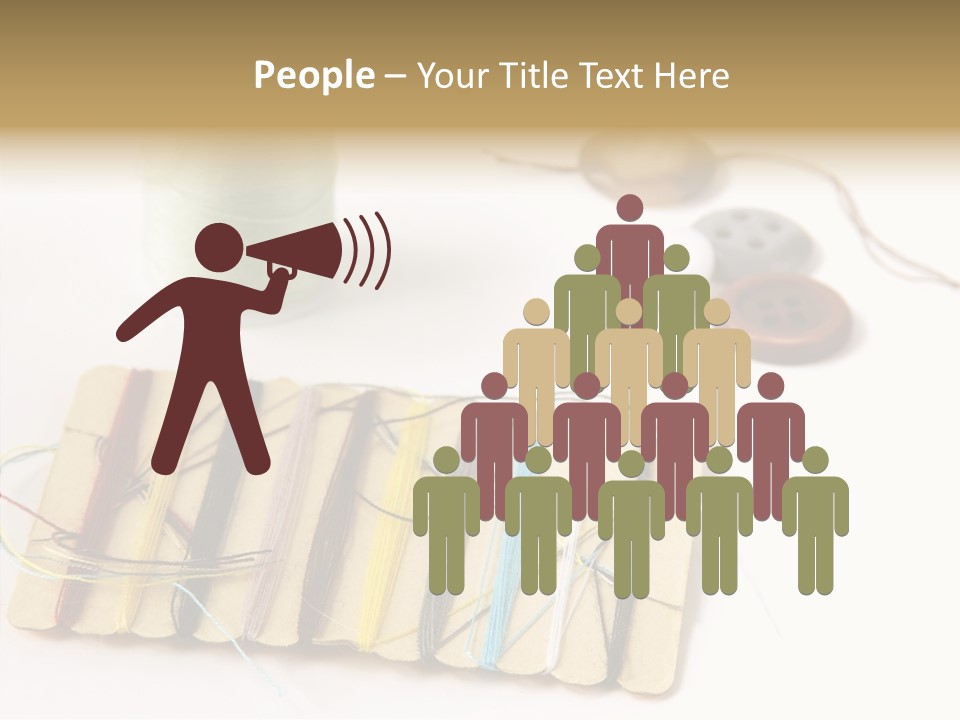 Detail Thin Colorful PowerPoint Template