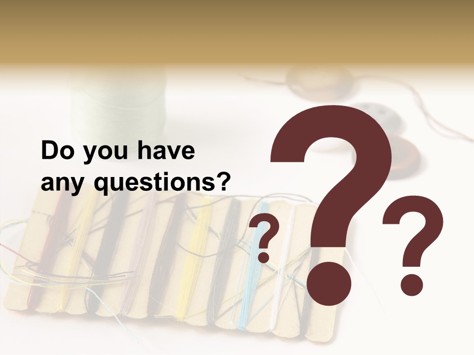 Detail Thin Colorful PowerPoint Template