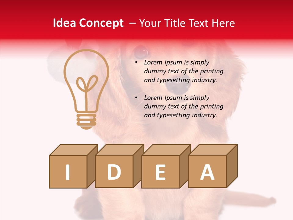 Obedient Domestic Sitting PowerPoint Template