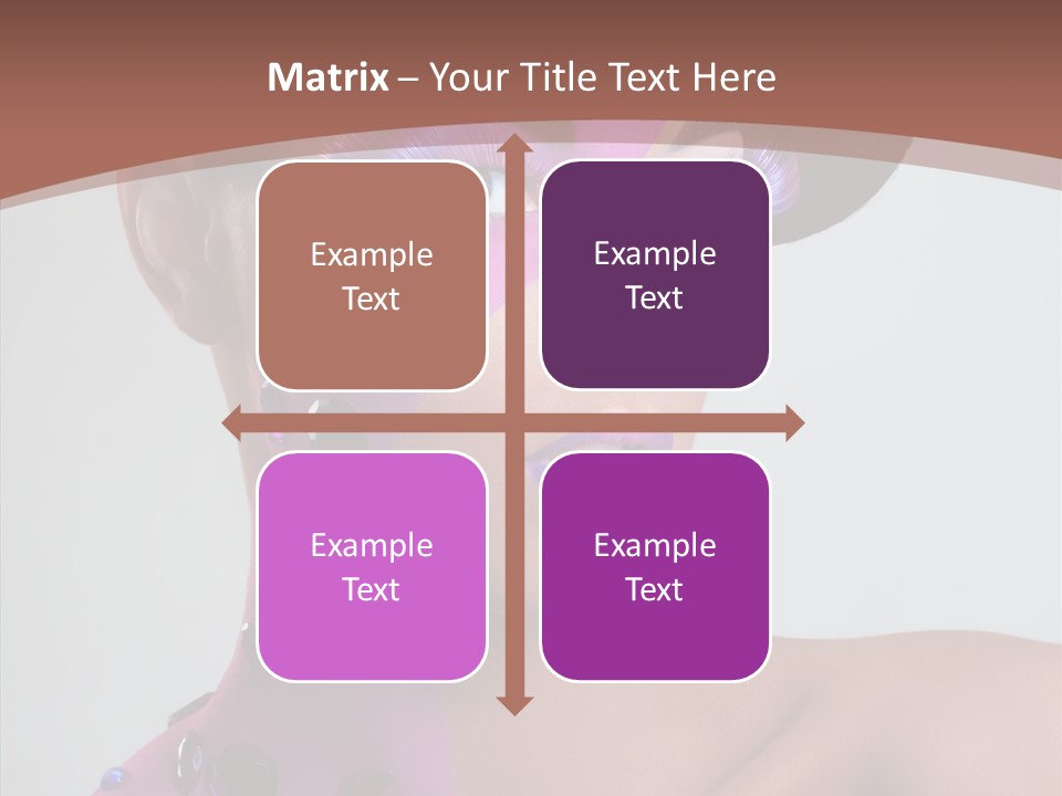 Fashion Incrustation Row PowerPoint Template