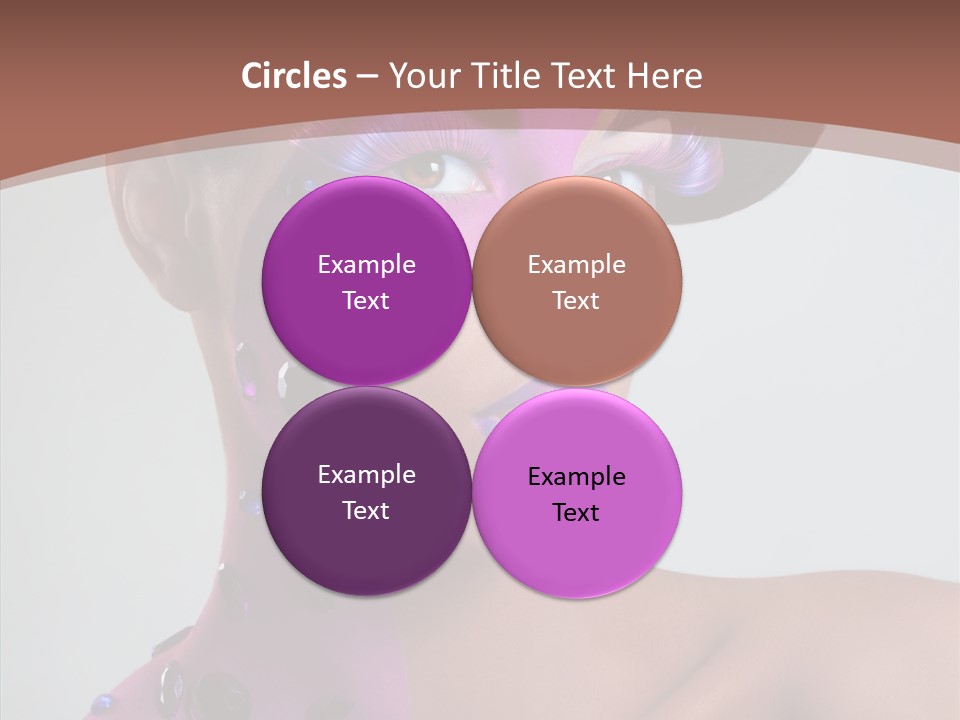 Fashion Incrustation Row PowerPoint Template