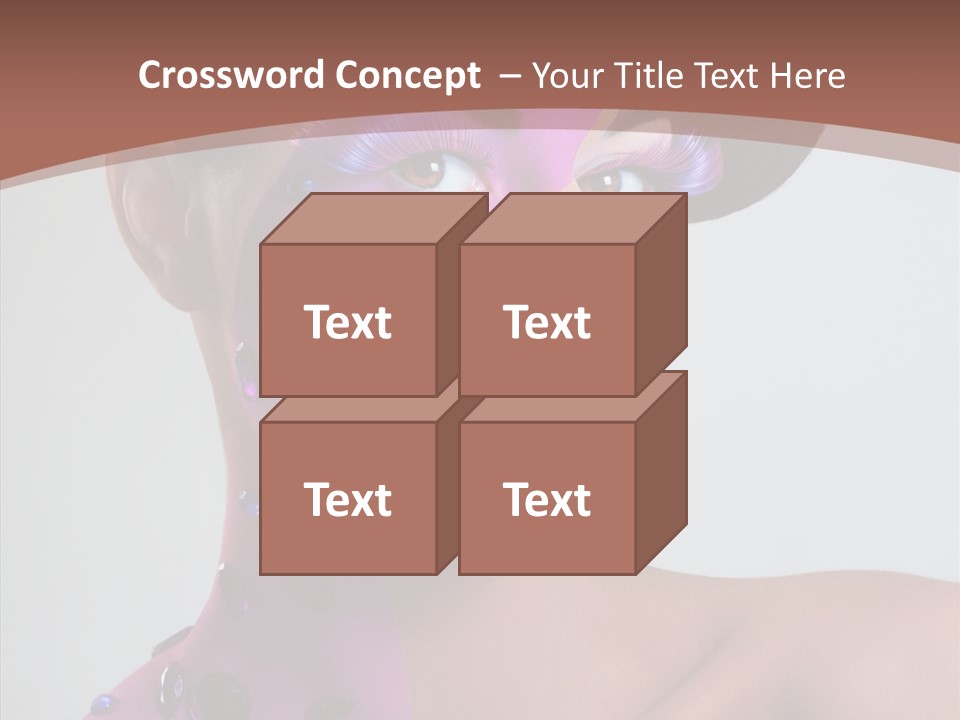 Fashion Incrustation Row PowerPoint Template