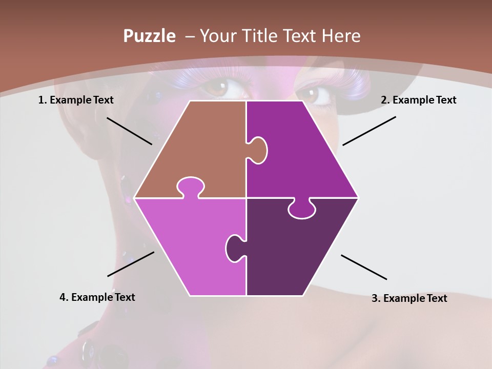 Fashion Incrustation Row PowerPoint Template