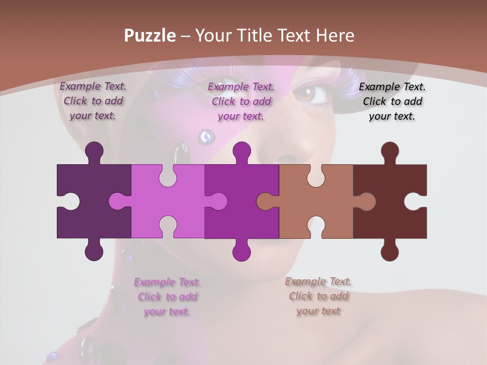 Fashion Incrustation Row PowerPoint Template