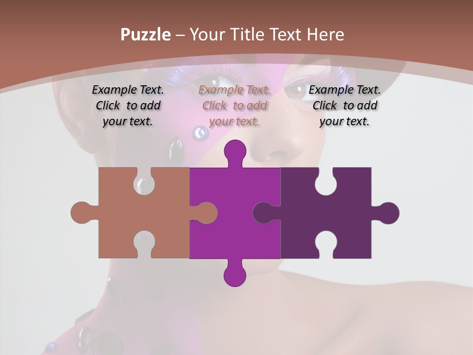 Fashion Incrustation Row PowerPoint Template