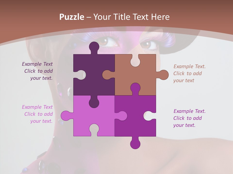 Fashion Incrustation Row PowerPoint Template