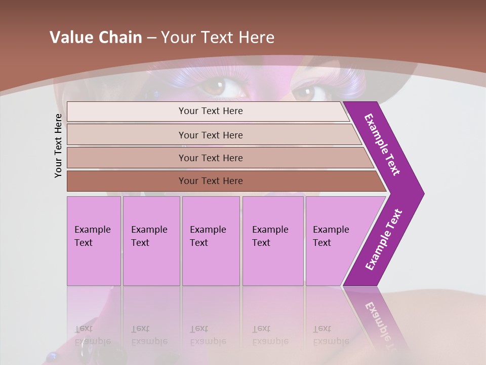 Fashion Incrustation Row PowerPoint Template