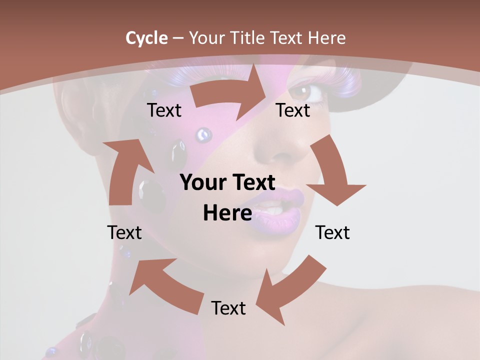 Fashion Incrustation Row PowerPoint Template