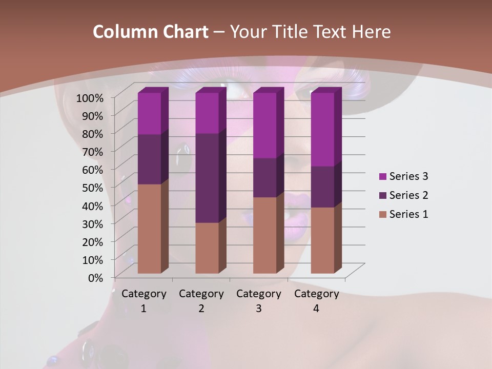 Fashion Incrustation Row PowerPoint Template