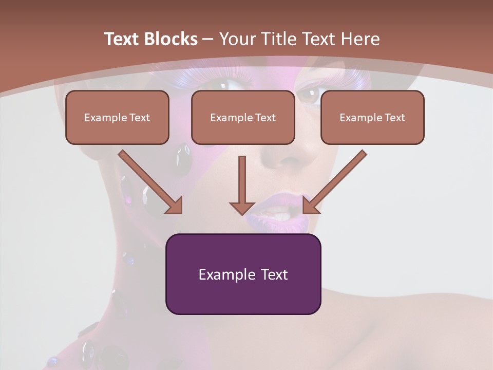 Fashion Incrustation Row PowerPoint Template