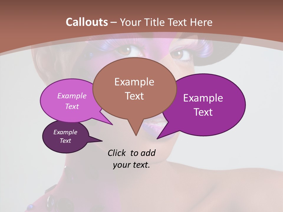 Fashion Incrustation Row PowerPoint Template