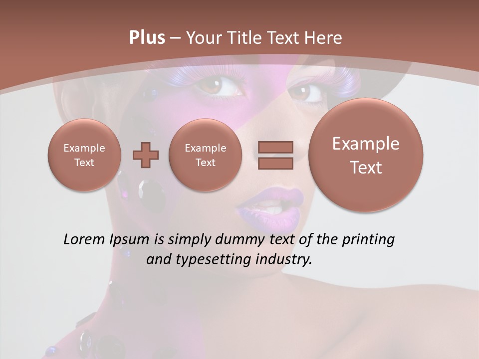 Fashion Incrustation Row PowerPoint Template