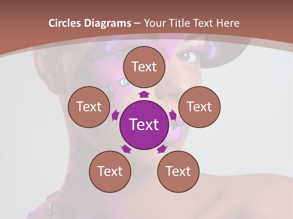 Fashion Incrustation Row PowerPoint Template