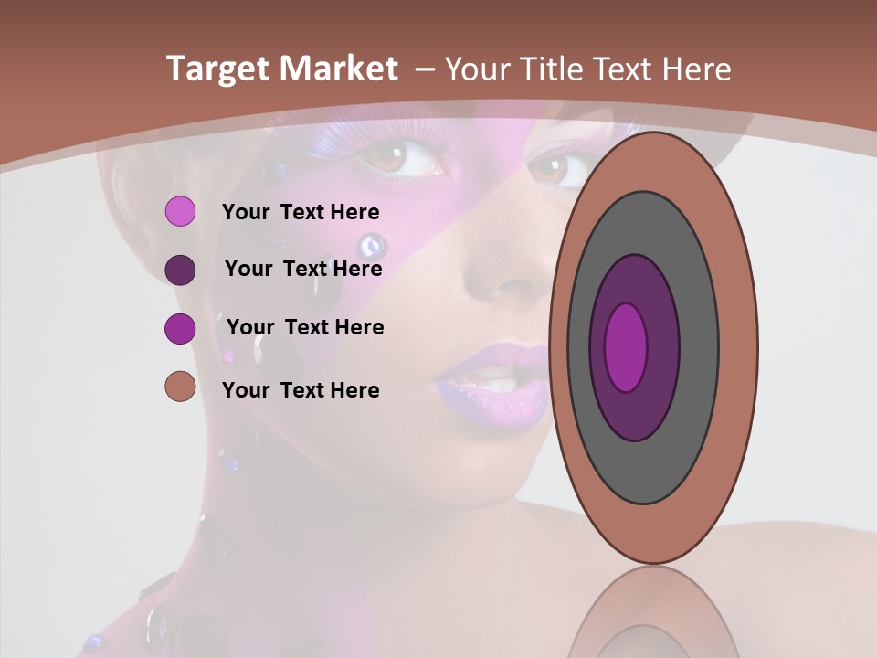 Fashion Incrustation Row PowerPoint Template