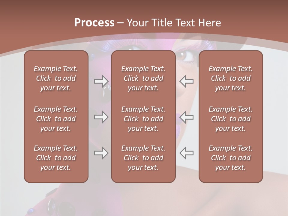 Fashion Incrustation Row PowerPoint Template