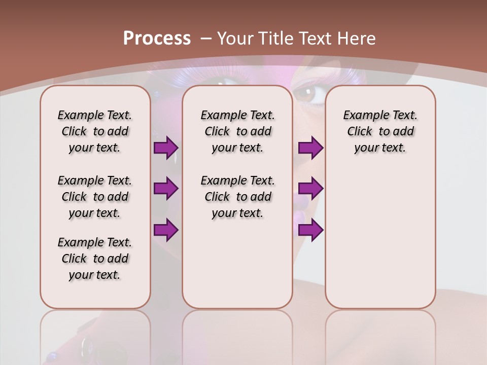 Fashion Incrustation Row PowerPoint Template