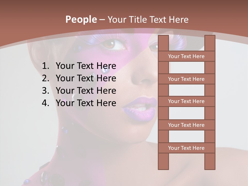 Fashion Incrustation Row PowerPoint Template