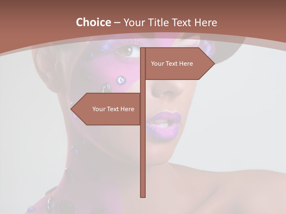 Fashion Incrustation Row PowerPoint Template