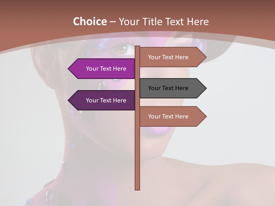 Fashion Incrustation Row PowerPoint Template