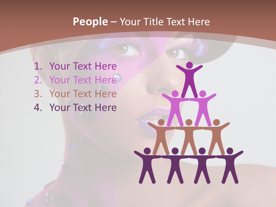 Fashion Incrustation Row PowerPoint Template