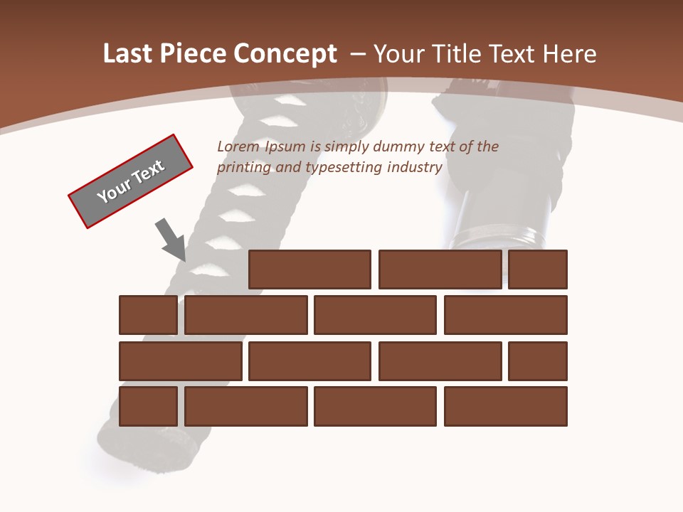 O Seppa Swordsman Bushido PowerPoint Template