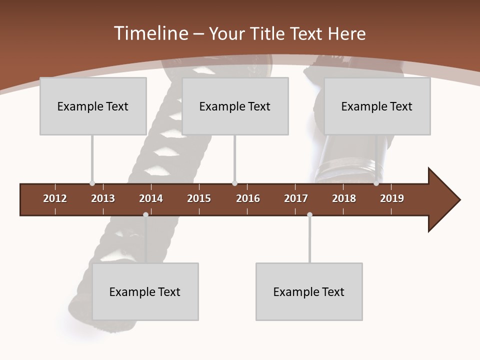 O Seppa Swordsman Bushido PowerPoint Template