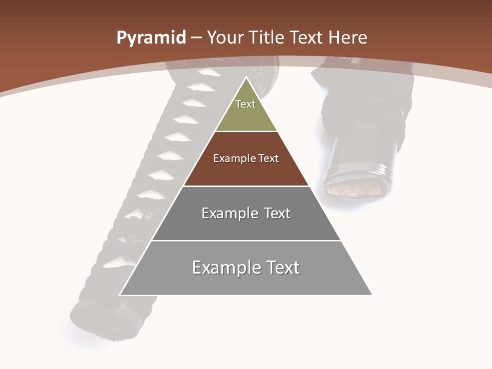 O Seppa Swordsman Bushido PowerPoint Template