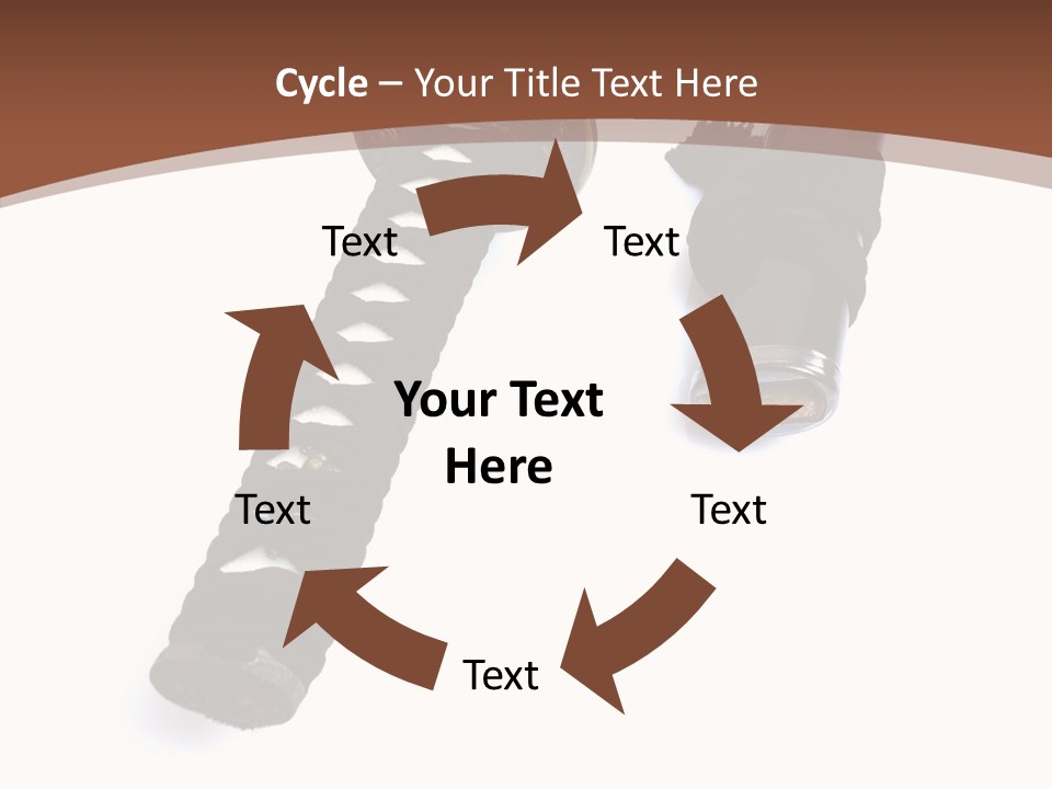 O Seppa Swordsman Bushido PowerPoint Template