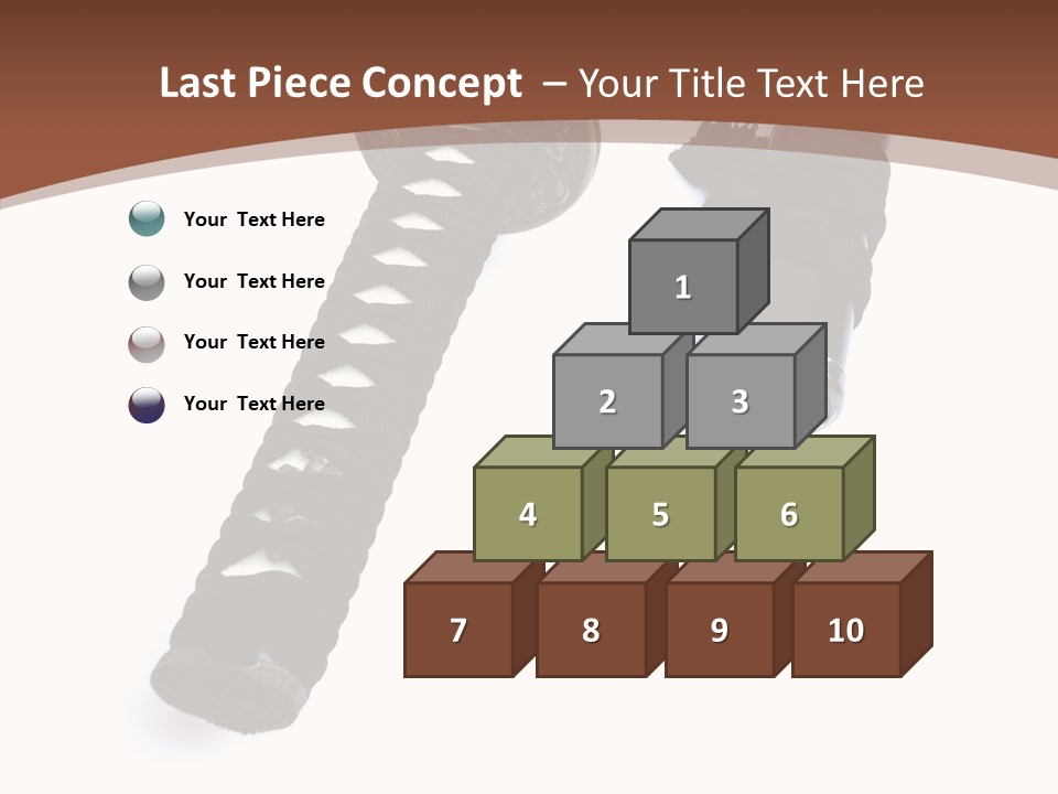 O Seppa Swordsman Bushido PowerPoint Template