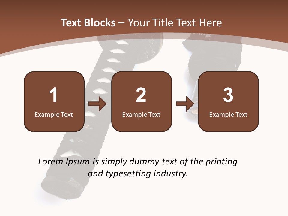 O Seppa Swordsman Bushido PowerPoint Template