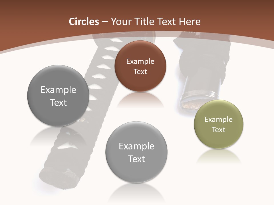 O Seppa Swordsman Bushido PowerPoint Template