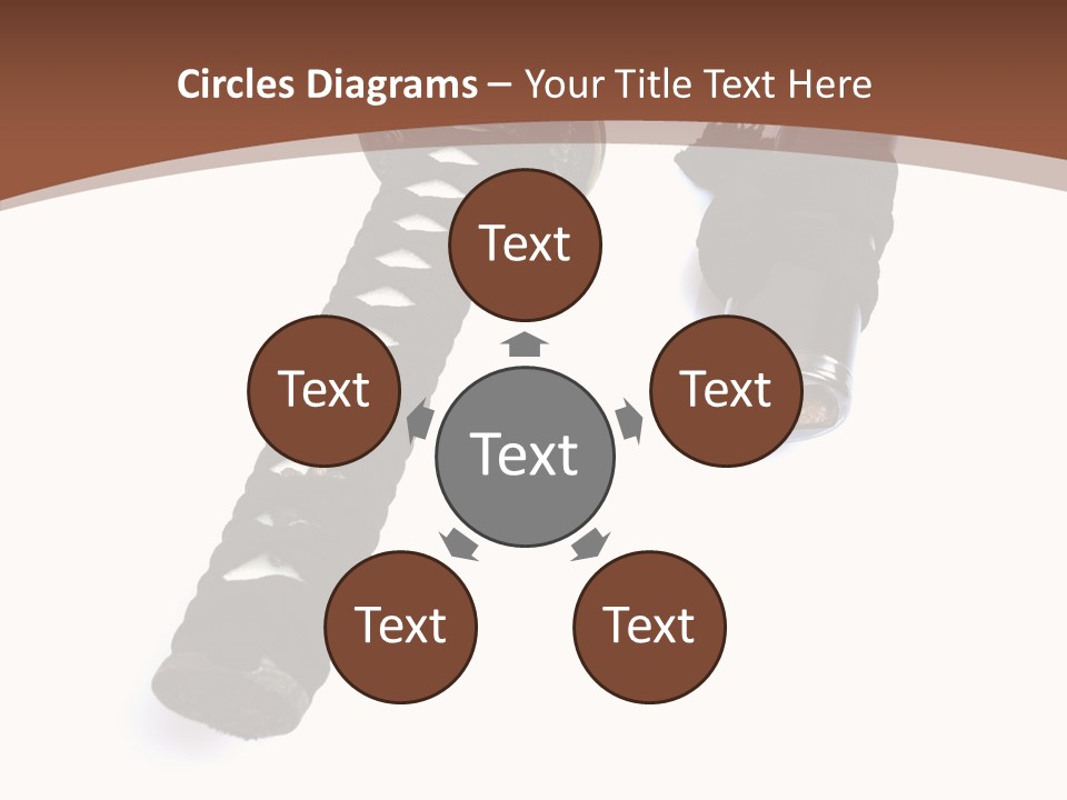 O Seppa Swordsman Bushido PowerPoint Template