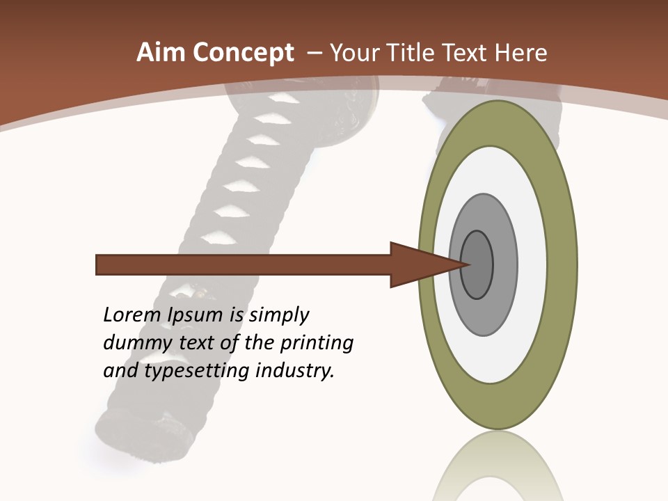 O Seppa Swordsman Bushido PowerPoint Template