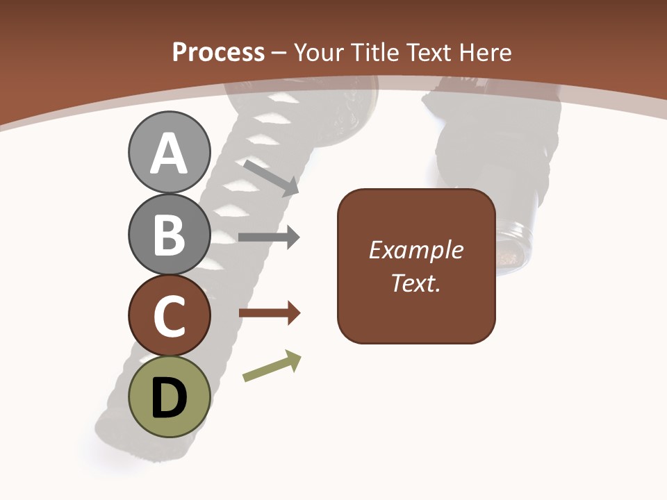 O Seppa Swordsman Bushido PowerPoint Template