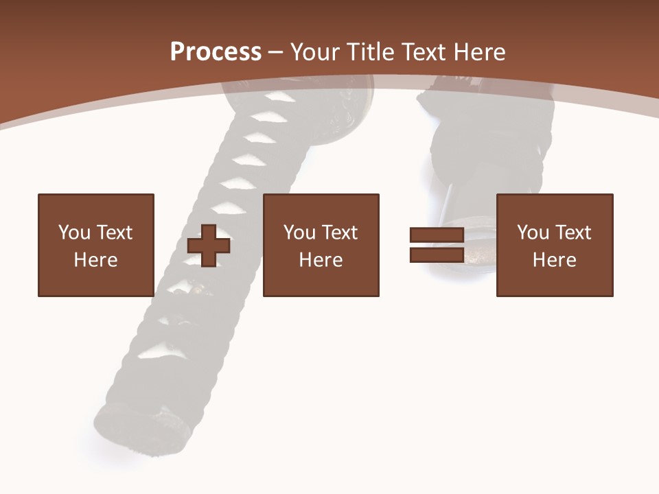 O Seppa Swordsman Bushido PowerPoint Template