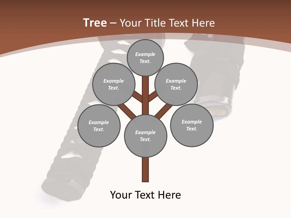 O Seppa Swordsman Bushido PowerPoint Template