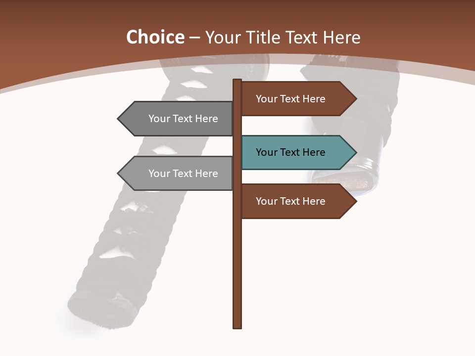 O Seppa Swordsman Bushido PowerPoint Template