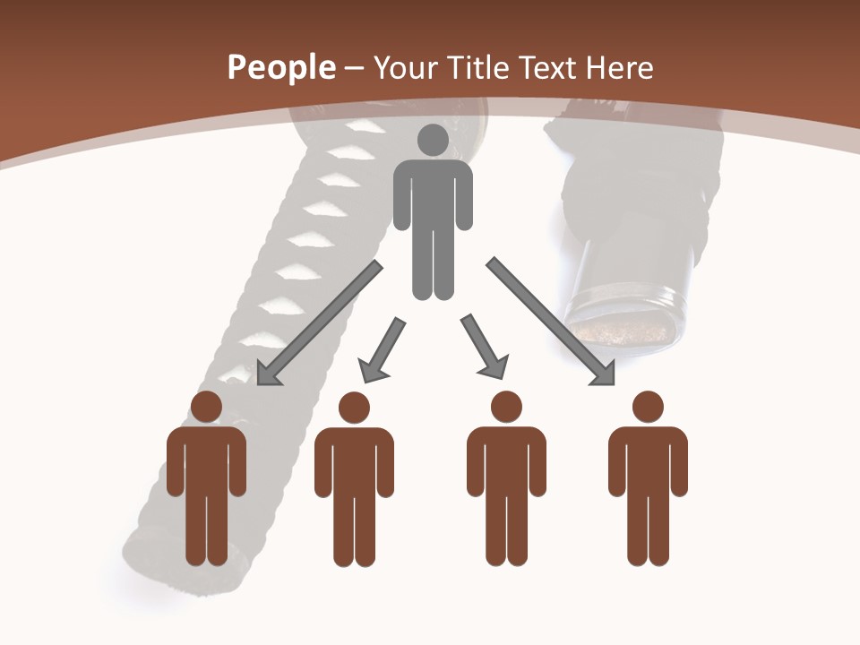 O Seppa Swordsman Bushido PowerPoint Template