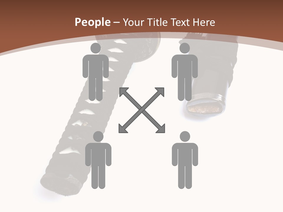 O Seppa Swordsman Bushido PowerPoint Template