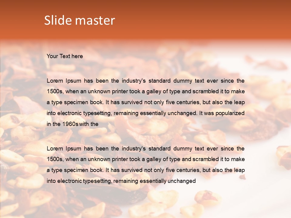 Mexican Spicy Red PowerPoint Template