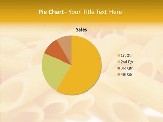 Uncooked Lunch Eat PowerPoint Template