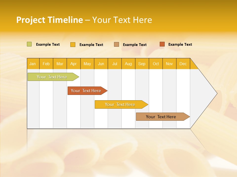 Uncooked Lunch Eat PowerPoint Template