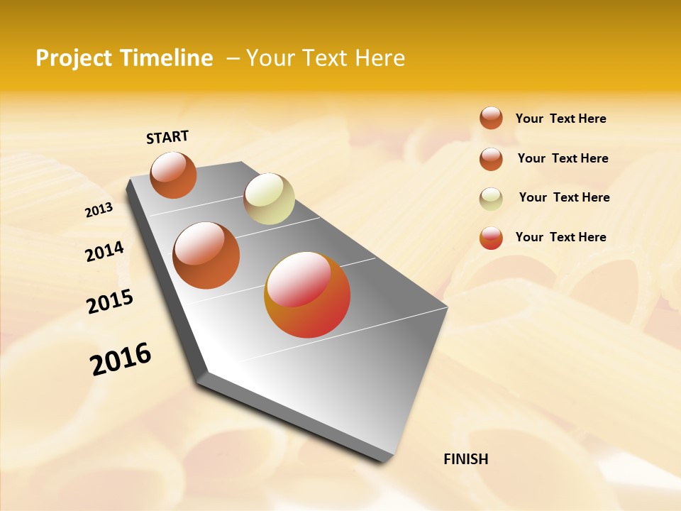 Uncooked Lunch Eat PowerPoint Template