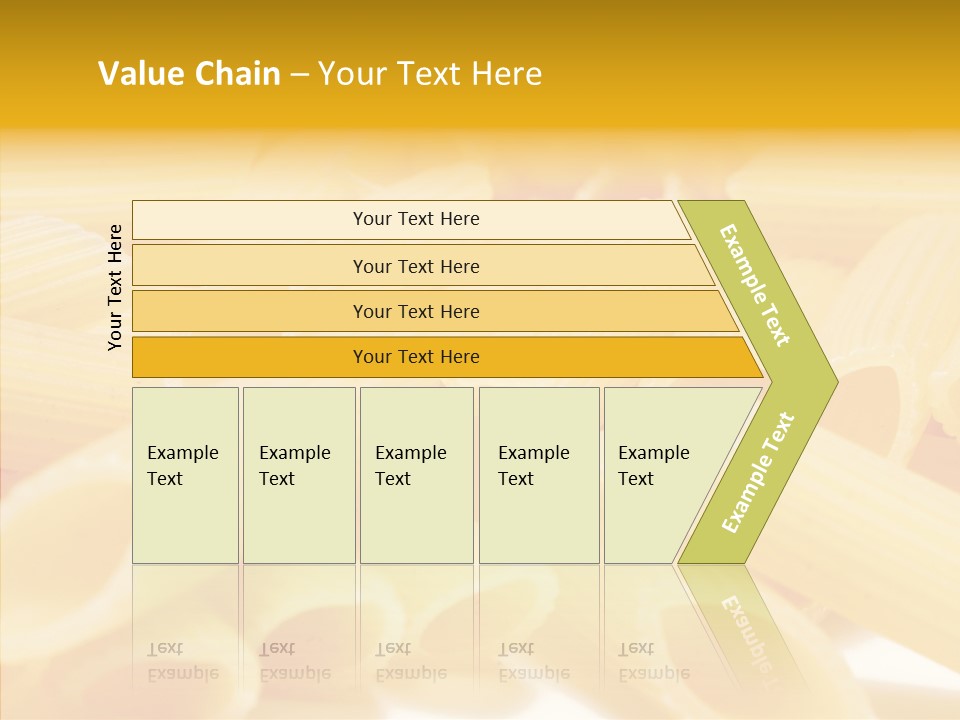 Uncooked Lunch Eat PowerPoint Template