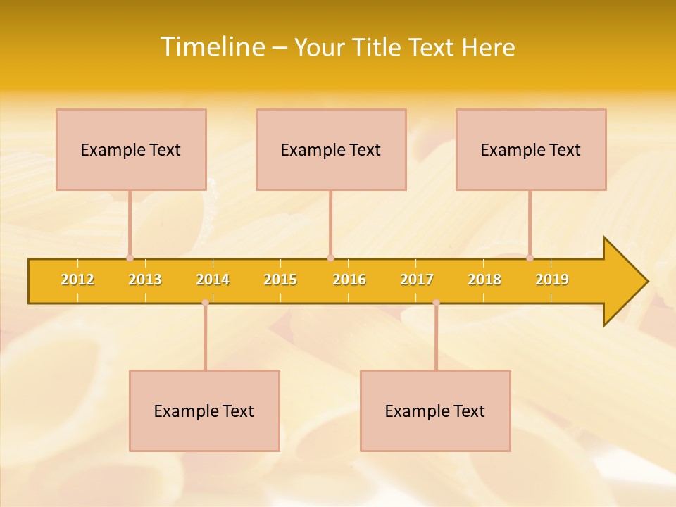 Uncooked Lunch Eat PowerPoint Template